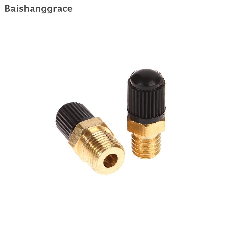 Baishanggrace 1PC DIY อุปกรณ์เสริมเครื่องอัดอากาศเติมวาล์วหกเหลี่ยมทองเหลืองเติมวาล์ว M8/M10 เกลียววาล์ว Core HHT