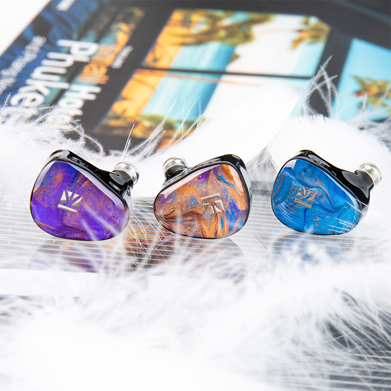 Kbear KB02 In-Ear Bone Conduction Hybrid หูฟัง HiFi Bass Monitor หูฟังแบบมีสายเปลี่ยนสาย IEM ชุดหูฟั