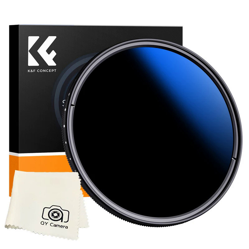 K&F Concept 77mm Variable ND Filter 67mm 82mm ND2 ND2000 Neutral Density ND2-ND2000 C Series 49mm 52