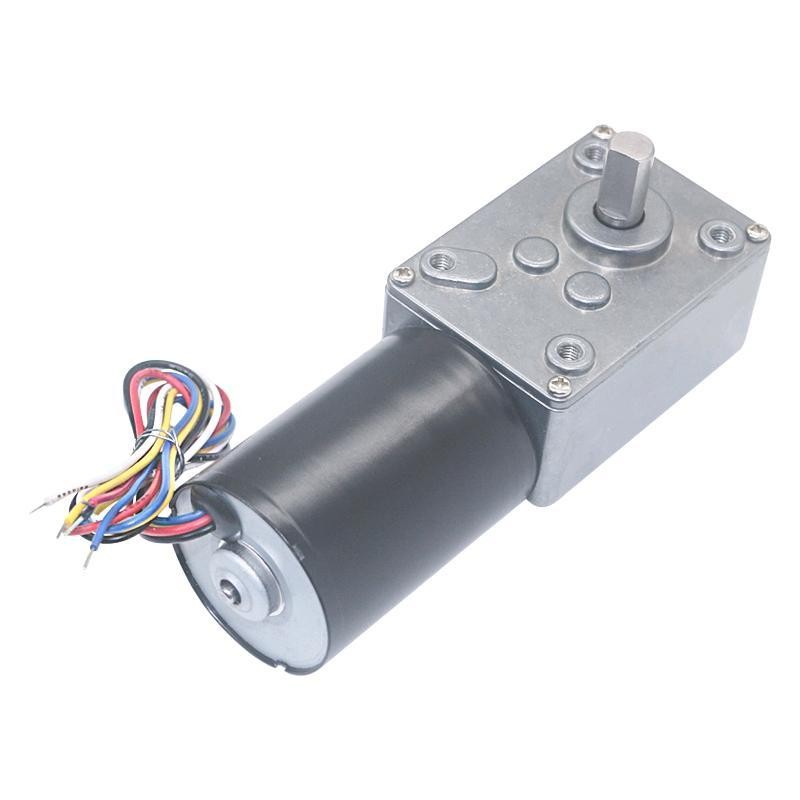 5840-3650 DC brushless เทอร์โบหนอนเกียร์มอเตอร์12V24V brushless มอเตอร์ล็อคตัวเอง