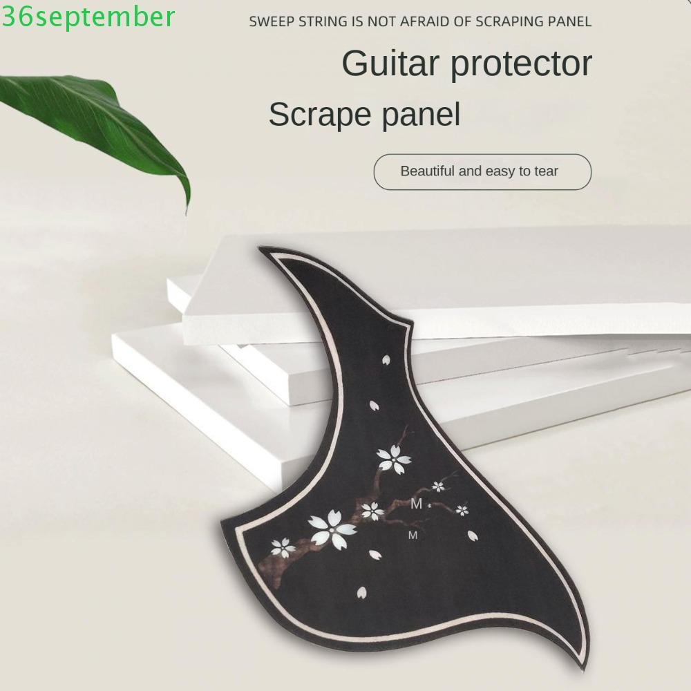 Spepember Professional Guitar Pickguard, Self-adhesive Anti-scratch Guitar Pickguard สติกเกอร์, Creative อุปกรณ์เสริม PVC การ์ตูน Self-กาว Pick Guard สติกเกอร์สาวของขวัญ