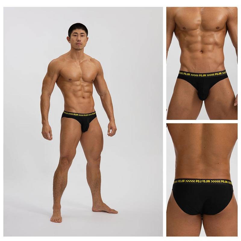 GTOPX underwear กางเกงชั้นในชายเซ็กซี่สีทึบยกสะโพกเบาและเย็น