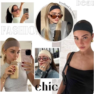 ผ้าคาดผม แบบดูดซับเหงื่อ ทรงสปอร์ต, คาดผมยืดหยุ่น, Non Slip Head Band ที่คาดผมแฟชั่น