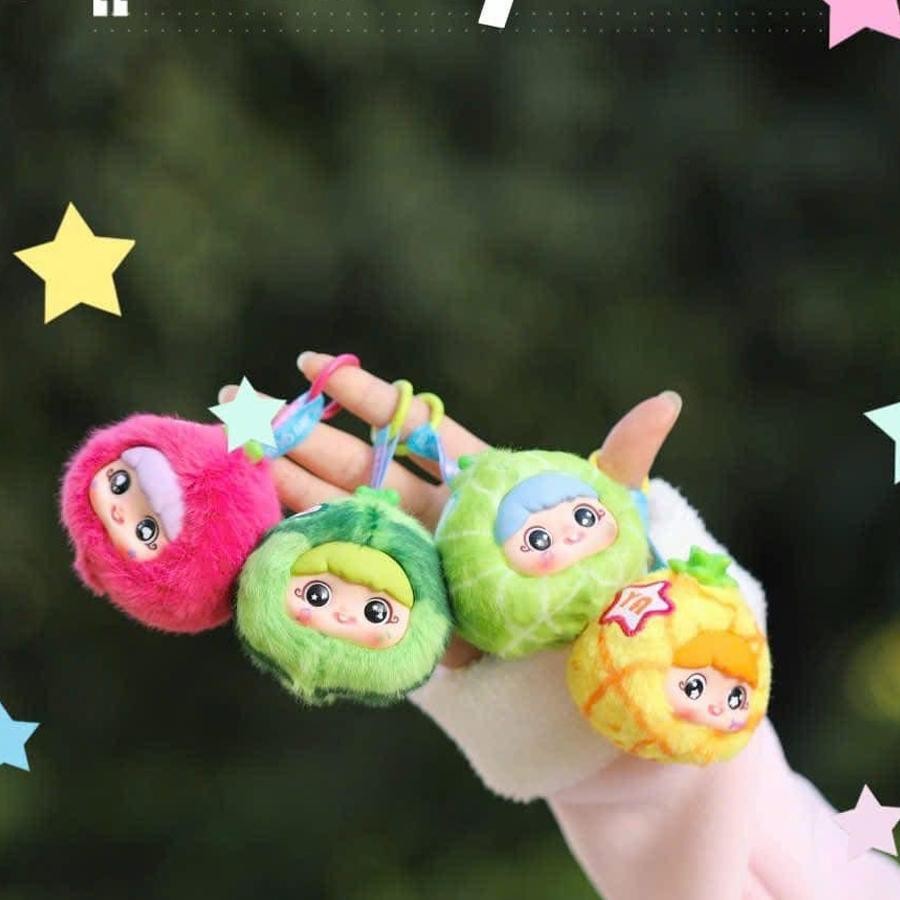 Migo YAYA ผลไม้สนุกกล่องตาบอด YAYA V2 ตุ๊กตายัดตุ๊กตาของเล่นสะสม mueadauth