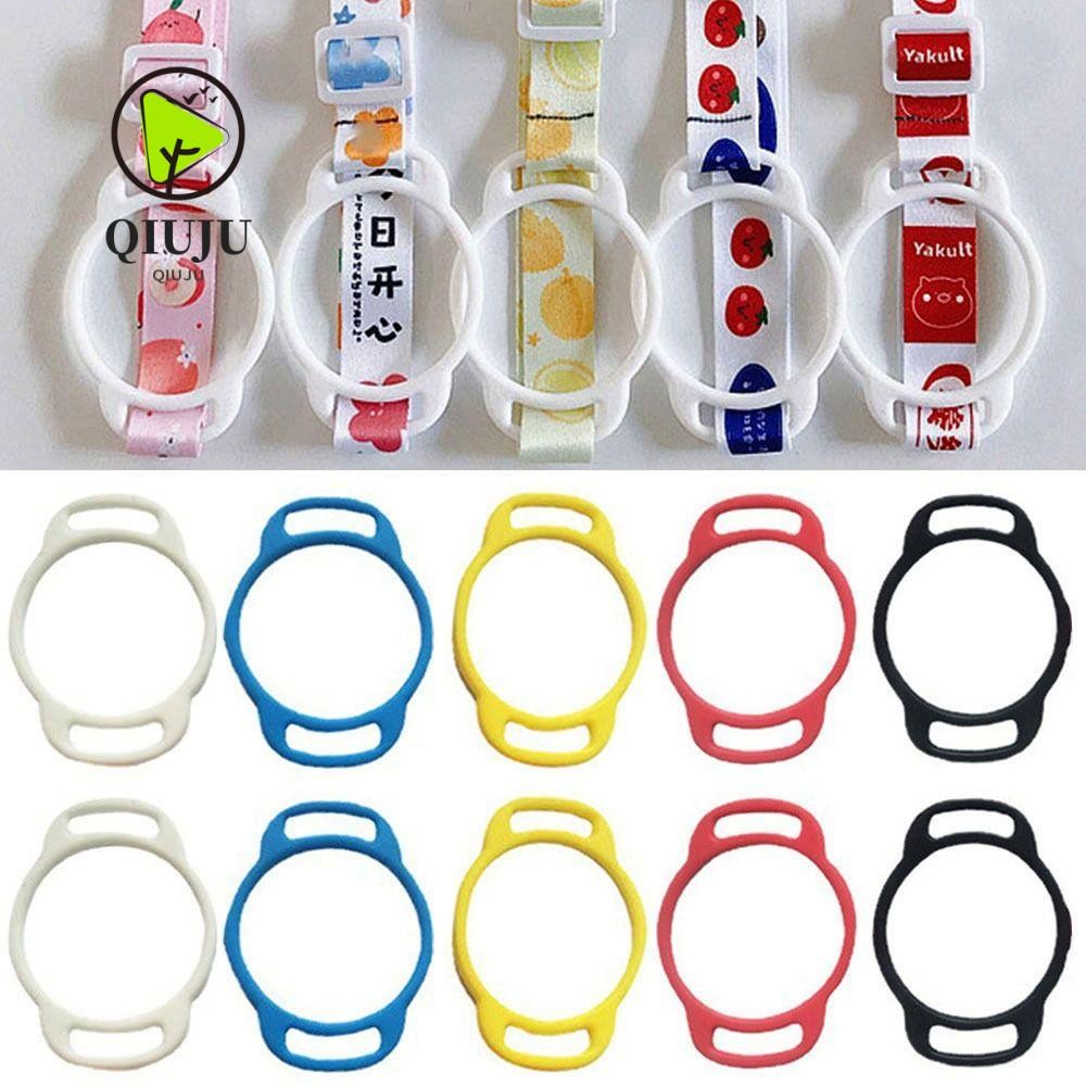 ชิวจู 10ชิ้นกีฬากาต้มน้ําหัวเข็มขัด หลากสี ยางหัวเข็มขัดตะขออุปกรณ์เสริมที่วางขวดน้ํา