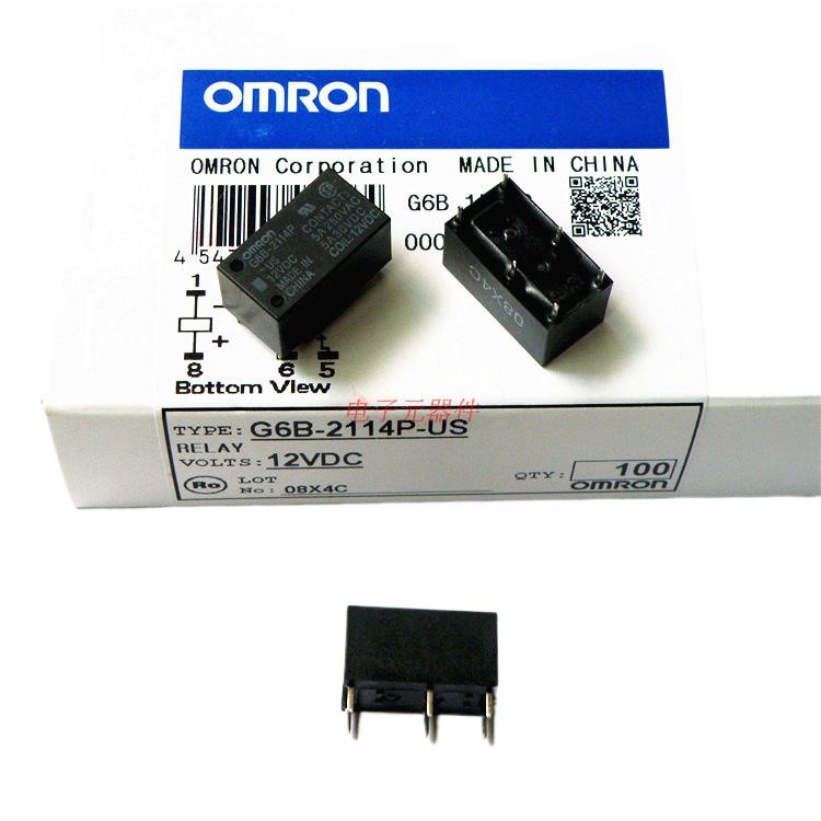 2 ชิ้น G5NB-1A-E-12V G5NB-1A-E-12V OMRON รีเลย์ OMRON
