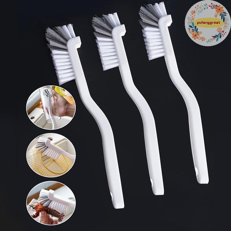 Pufanggreat N ถ้วยแปรงยาวแปรงขนาดเล็กสําหรับปลาฟางขวดนมเด็ก Gap แปรงทําความสะอาดแก้วเครื่องมือห้องครัว TH