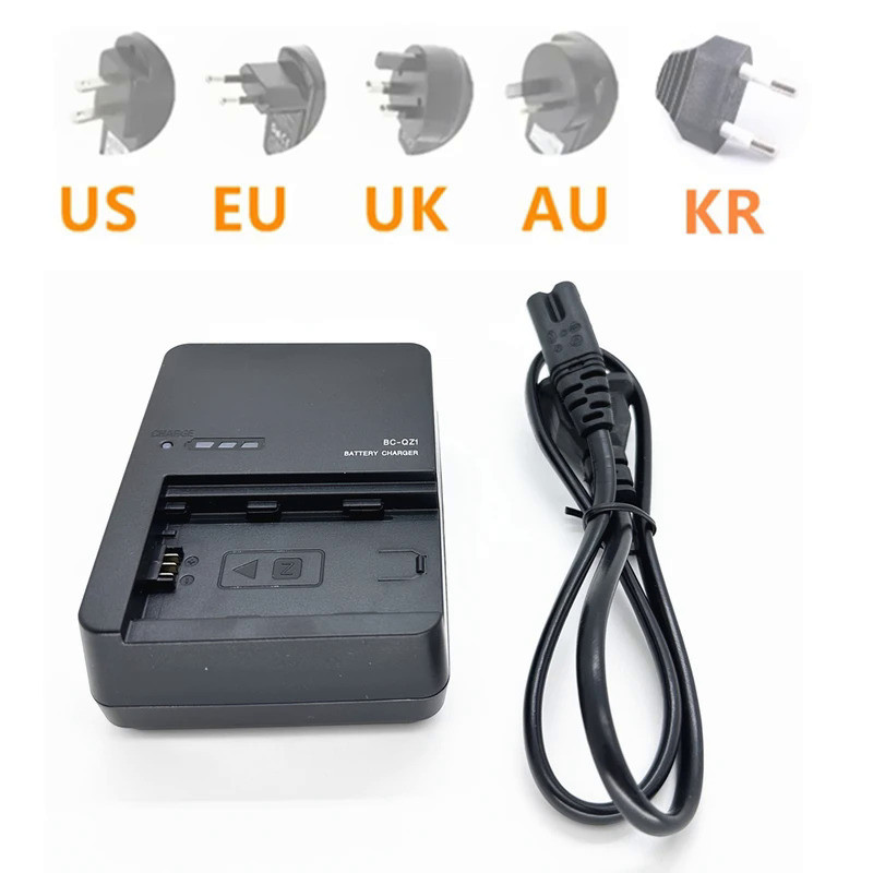 FZ100 Camera Battery Charger replace BC-QZ1 for Sony ZV-E10II A7 III , A7R V , A7R IV , A7S III , A9