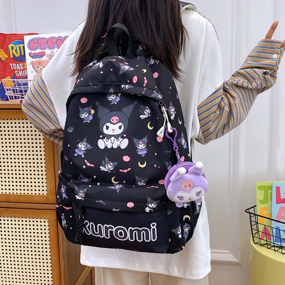 【จัดส่งจากประเทศไทย】พร้อมส่งคุโรมิ กระเป๋านักเรียนสำหรับเด็ก Kulomi