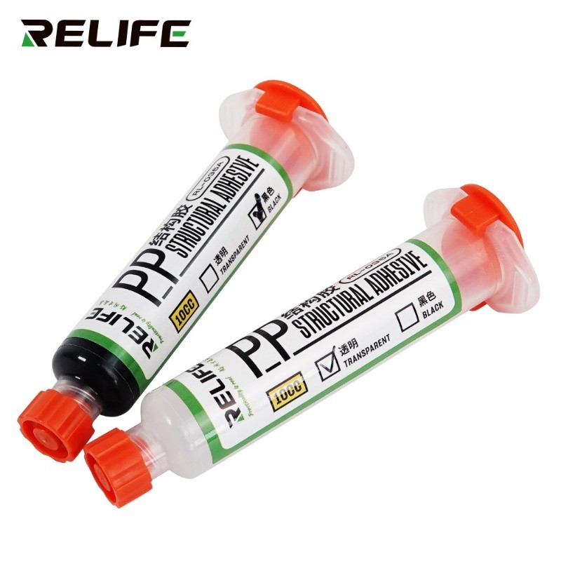 10cc RELIFE RL-035A PP กาวโครงสร้างกรอบกลางกลับ Housing กาวสําหรับ iPhone Android หน้าจอ LCD ซ่อมของเหลว