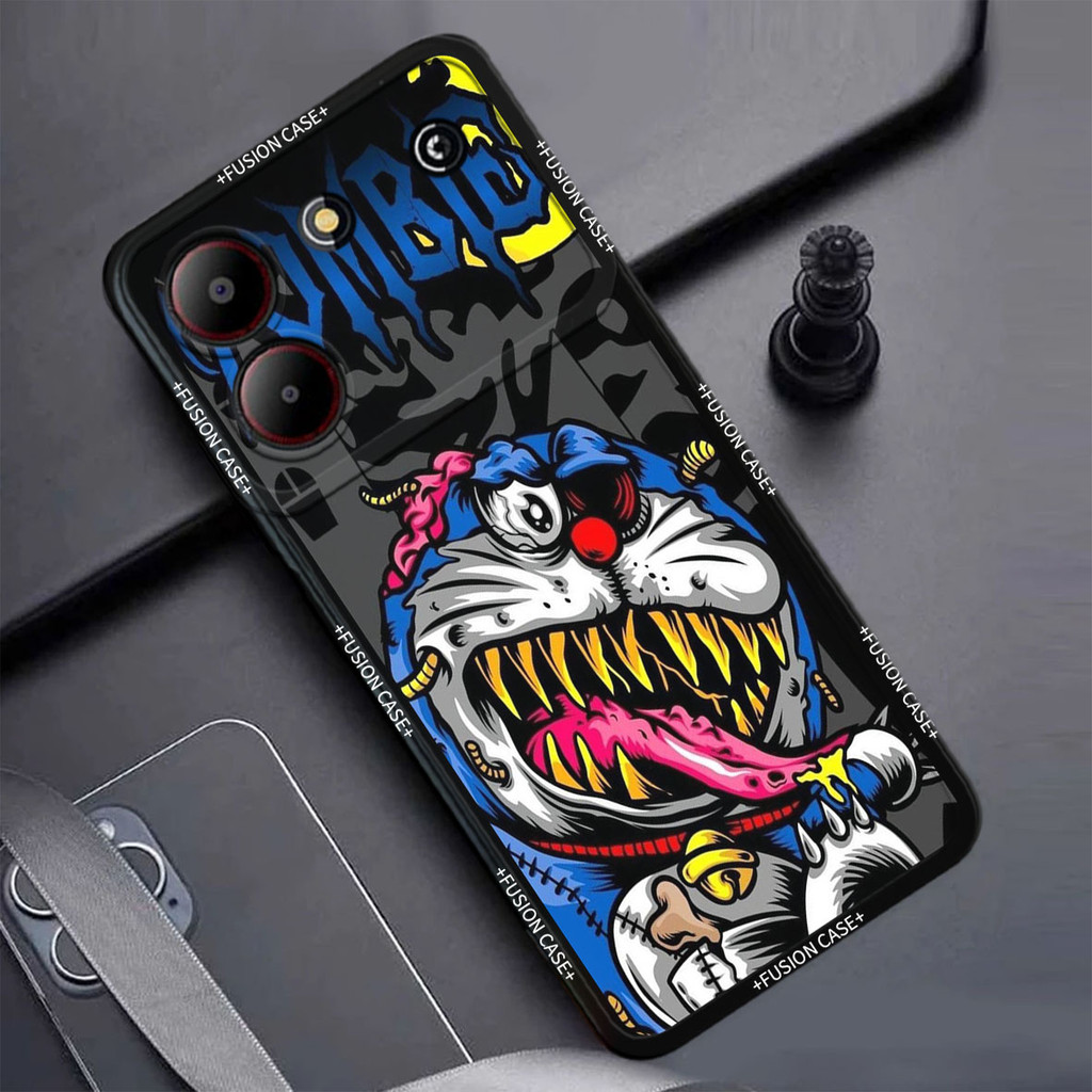 HP ZTE BLADE A54 Softcase - วัสดุยางยืดหยุ่น - Cool Motif - ซิลิโคนยืดหยุ่น - เคส ZTE BLADE A54 - เค