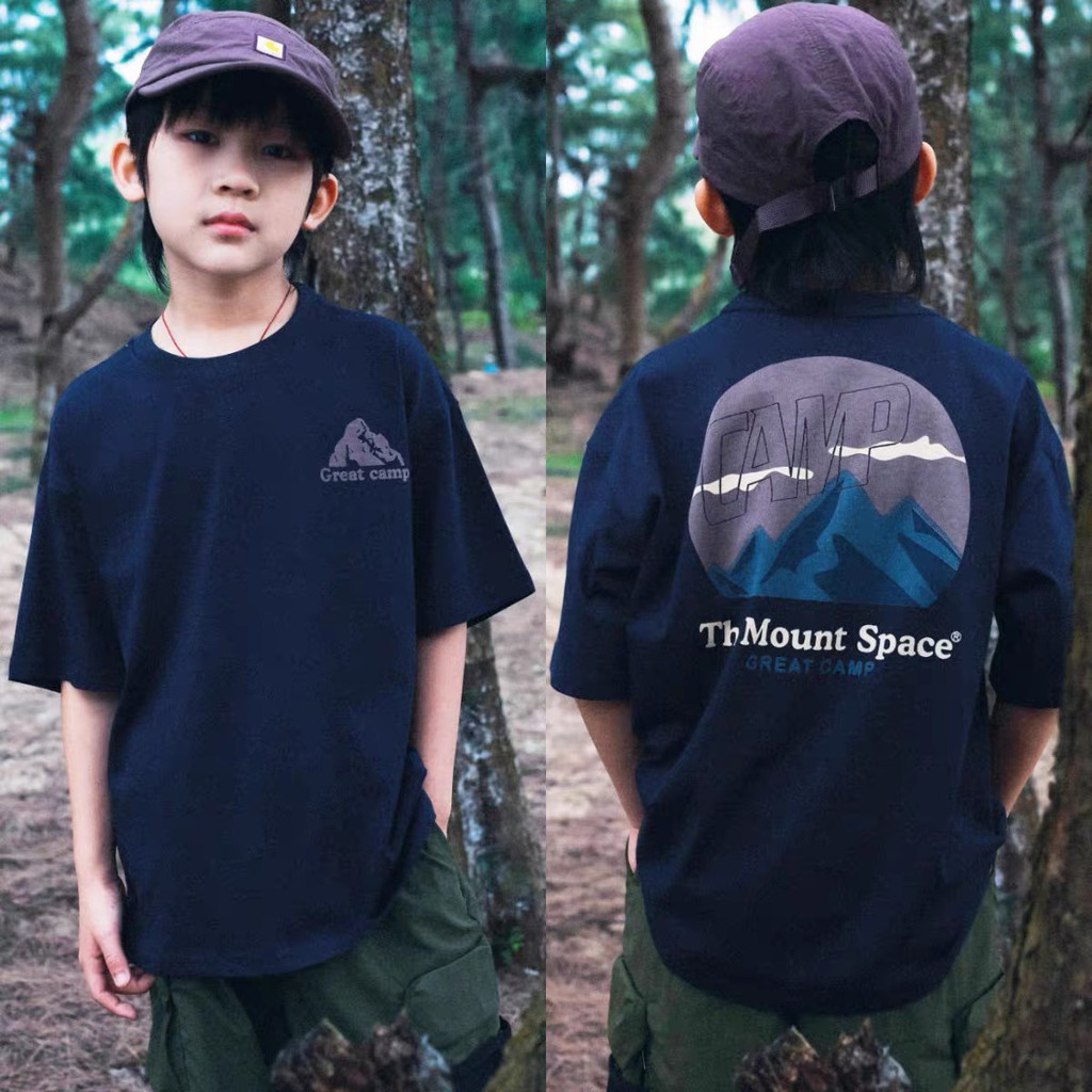 เสื้อยืดแขนสั้นผ้าฝ้ายสําหรับเด็กฤดูร้อนใหม่แฟชั่นหลวมอเนกประสงค์