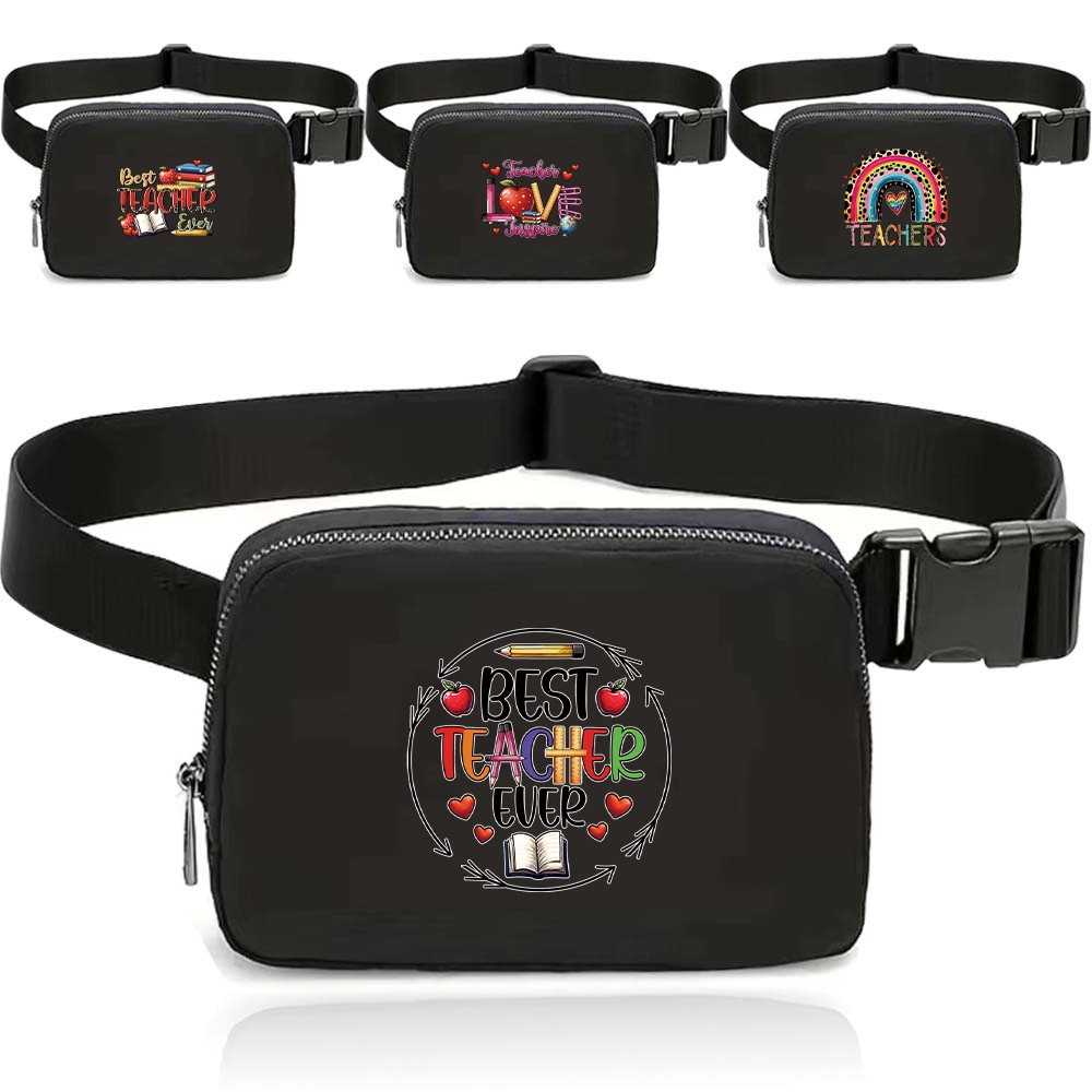 Teacher's Day gift Fashionable waist bag lulu waist bag Dust-proof pocket Convenient to carry Teache