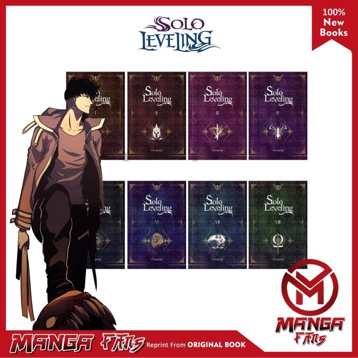 SOLO LEVELING 1 - 8 เล่ม - ชูกง (ภาษาอังกฤษ) - มังงะแฟน