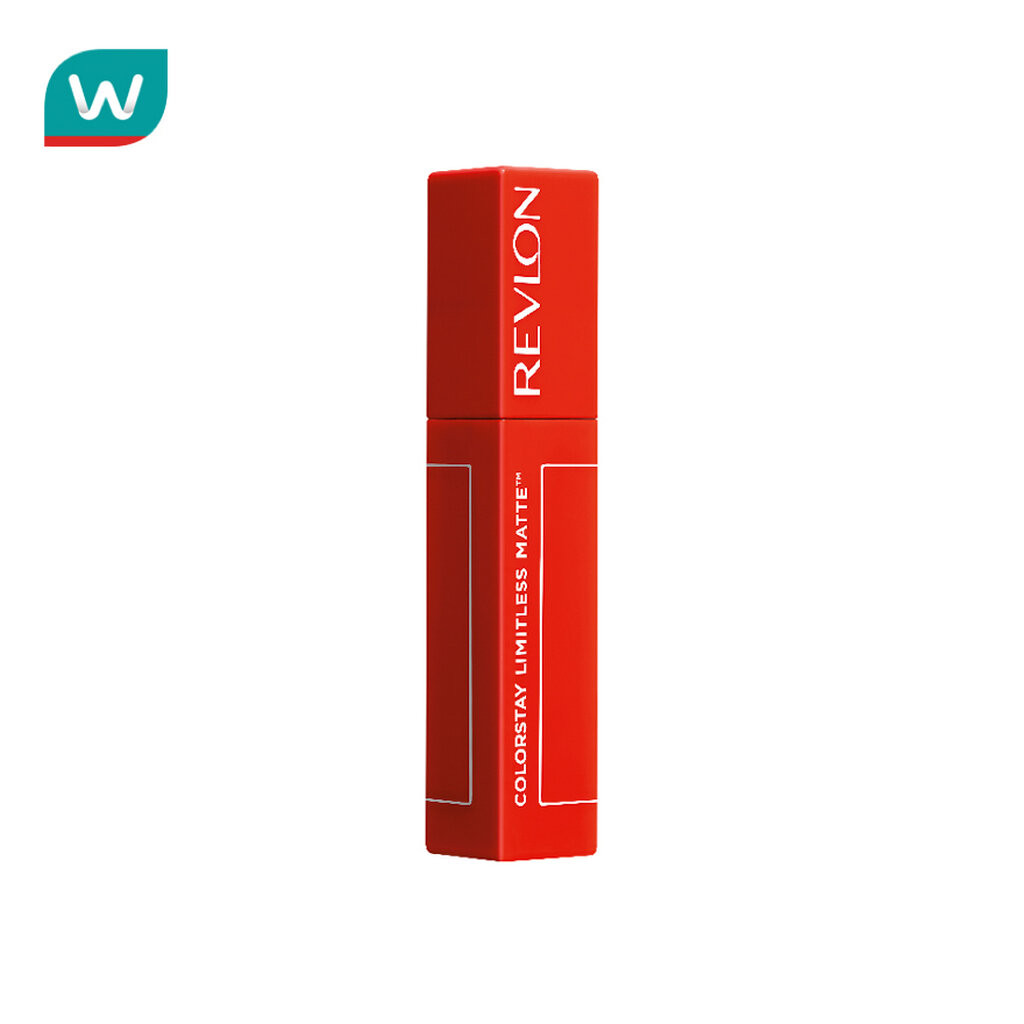 Revlon เรฟลอน คัลเลอร์สเตย์ ลิมิตเลส แมท ลิควิด ลิปสติก 5มล. 009 ฮอต เทค