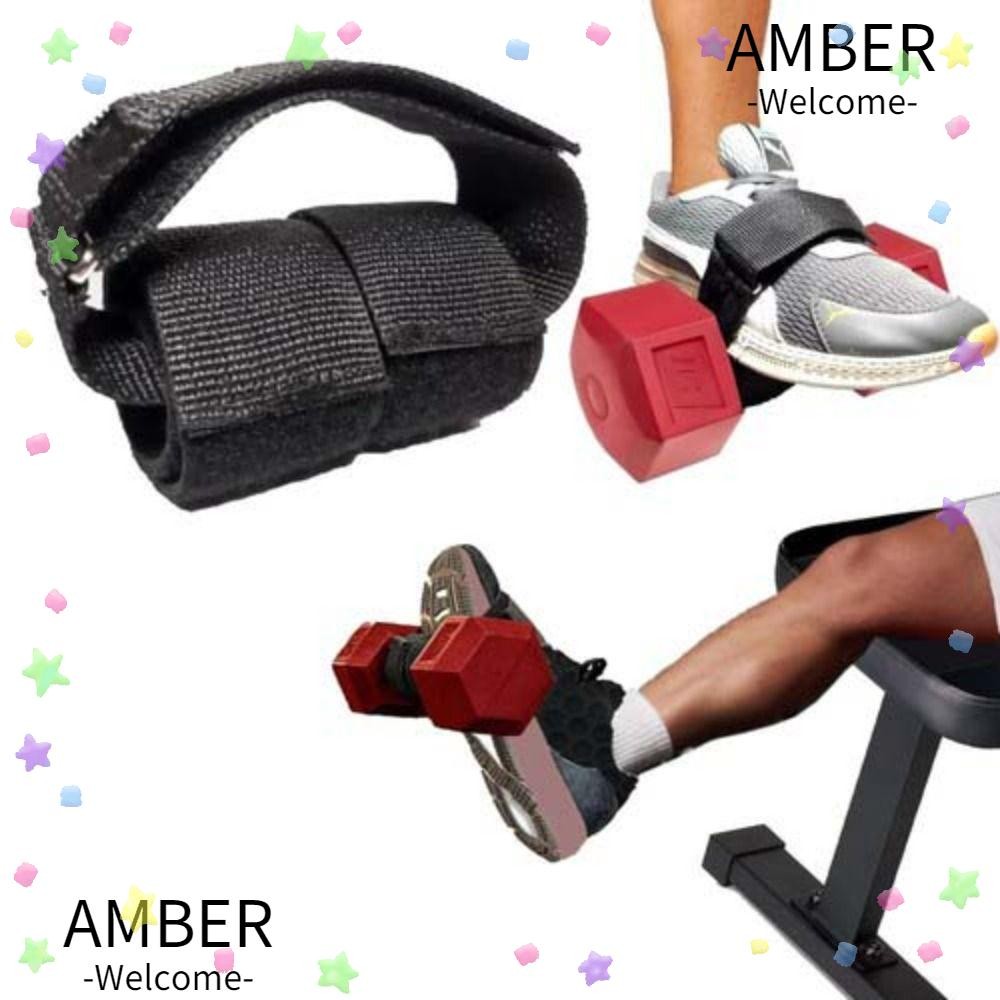 AMBER สายรัดเท้าดัมเบล,ไนลอนบรรเทาความเครียดTib Barขาสายรัดขยาย,ทนทานปรับสบายทนต่อการสึกหรอTibialisเทรนเนอร์อุปกรณ์ออกกําลังกาย