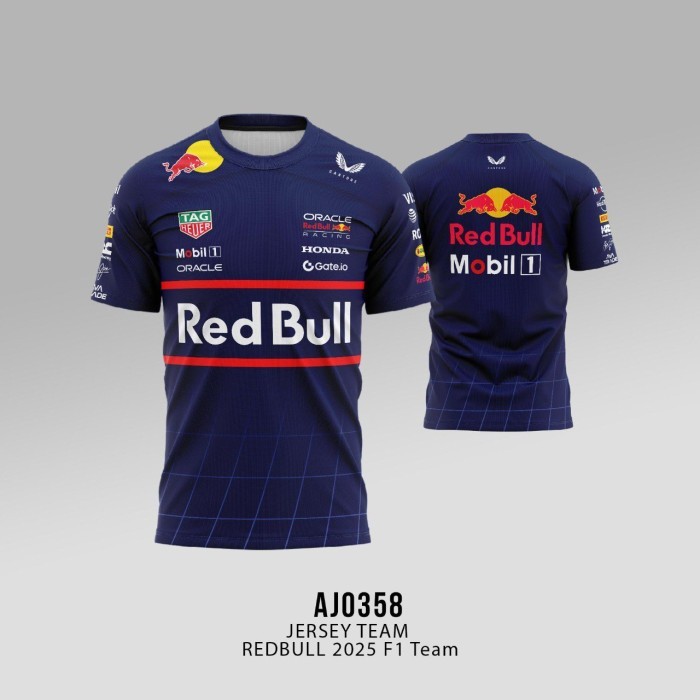 F1 RedBull Team 2025 เสื้อแข่ง Formula One