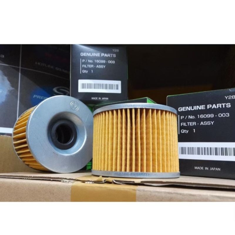 KAWASAKI กรองน้ํามันเครื่อง 16099-003 สําหรับ Z/NINJA 250R, KZ400 KAWASAKI Parts 100%