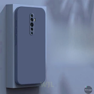 เคส OPPO Reno 2F เคสซิลิโคนโทรศัพท์มือถือสีลูกกวาดเรียบง่าย YT