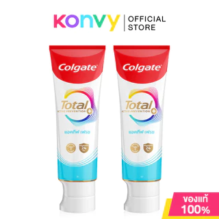 Colgate Total Toothpaste คอลเกต ยาสีฟัน [150g x 2pcs] (Whitening/Charcoal/Active Fresh/Sensitivity + Gum)