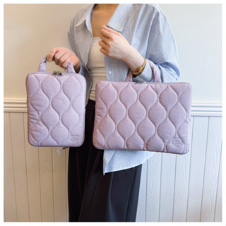 กระเป๋าแล็ปท็อปแฟชั่นผ้านวมแบบพกพาแท็บเล็ตแขนป้องกันเหมาะสํา…