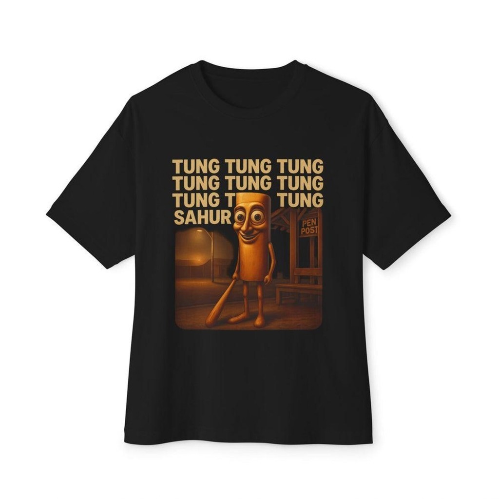 NEW [ Cotton] Tung Tung Tung Tung Sahur เสื้อยืด
