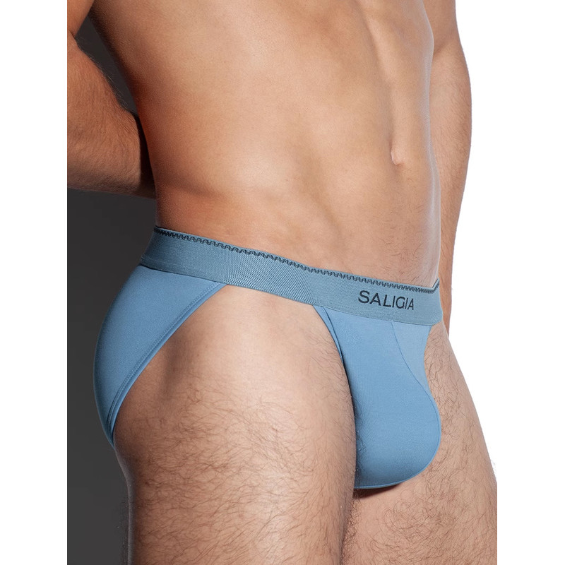 【ลิตภัณฑ์ใหม่】 SALIGIA กางเกงชั้นในชาย HOLY IRIS SERIES Long-staple Cotton เอวสูงเซ็กซี่ Men's Underwear