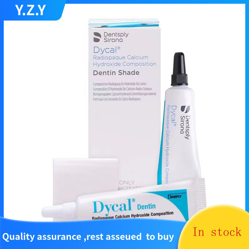 DENTSPLY Dycal Self-congealing Calcium Hydroxide Dental Material (13g + 11g)-&-