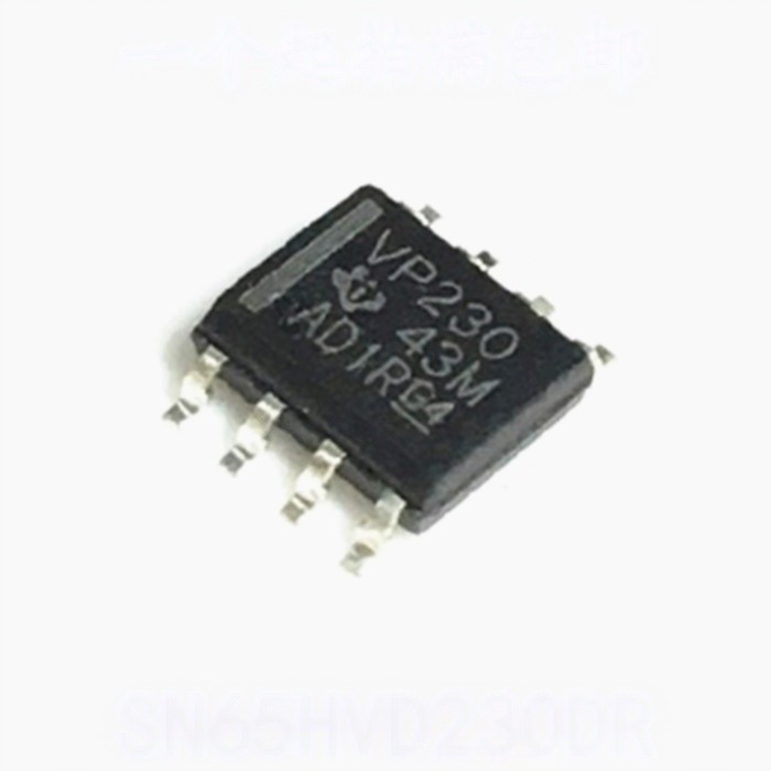 ((1 ชิ้น) ชิ้นส่วนอิเล็กทรอนิกส์ SN65HVD230DR VP230 CAN Busbar Transceiver ชิป SOP-8 Patch 8 Pins