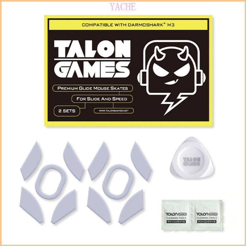 Custom Curved Edge Mouse Skates Mouse Feet for Darmoshark M3 Mouse