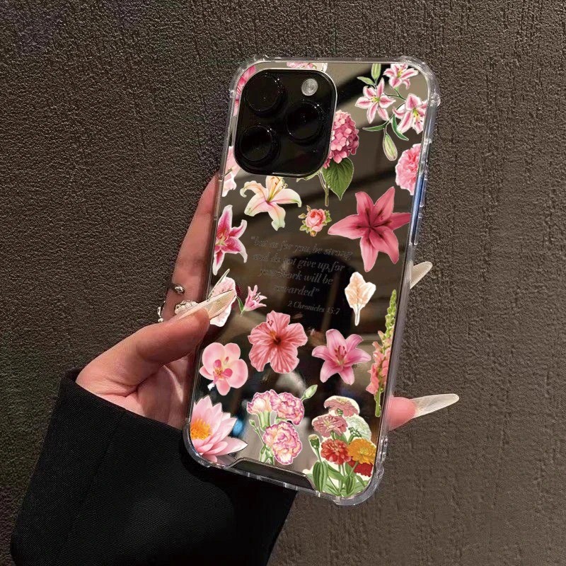 ฤดูร้อนผลไม้ค็อกเทล Sun รูปแบบสําหรับ iPhone 16 15 14 13 12 11 Pro Max XS X XR 7 8 Plus SE2 Make Up กระจกกันกระแทก ราคา ถูกที่สุด ดีลบีเคเค แกลเลอรีภาพที่ 2