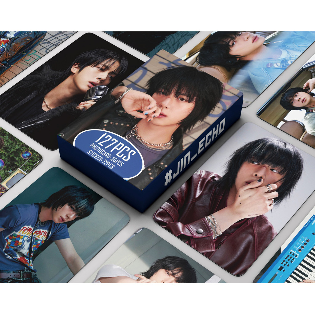 55-127pcs Jin ECHO Photocards J-HOPE ฝันหวานทัวร์หวังบนเวที V WINTER AHEAD JUNG KOOK JIMIN Kim Tae H
