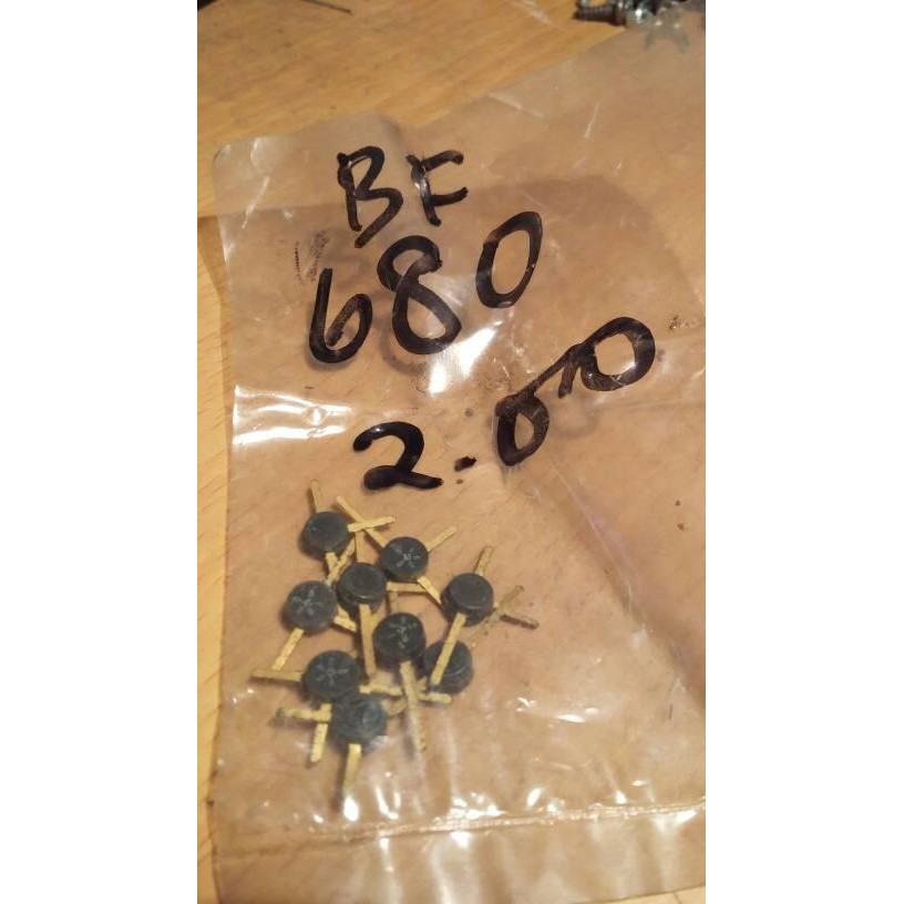 Part B F680 BF 680 BF680 ขาทอง อุปกรณ์ไฟฟ้า