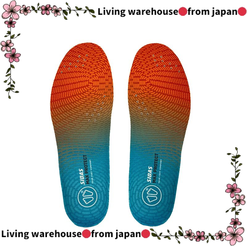 Sidas Max Protect Jump (3207681) High-Performance Insoles - Impact Absorption & Energy Return - Authentic from Japan