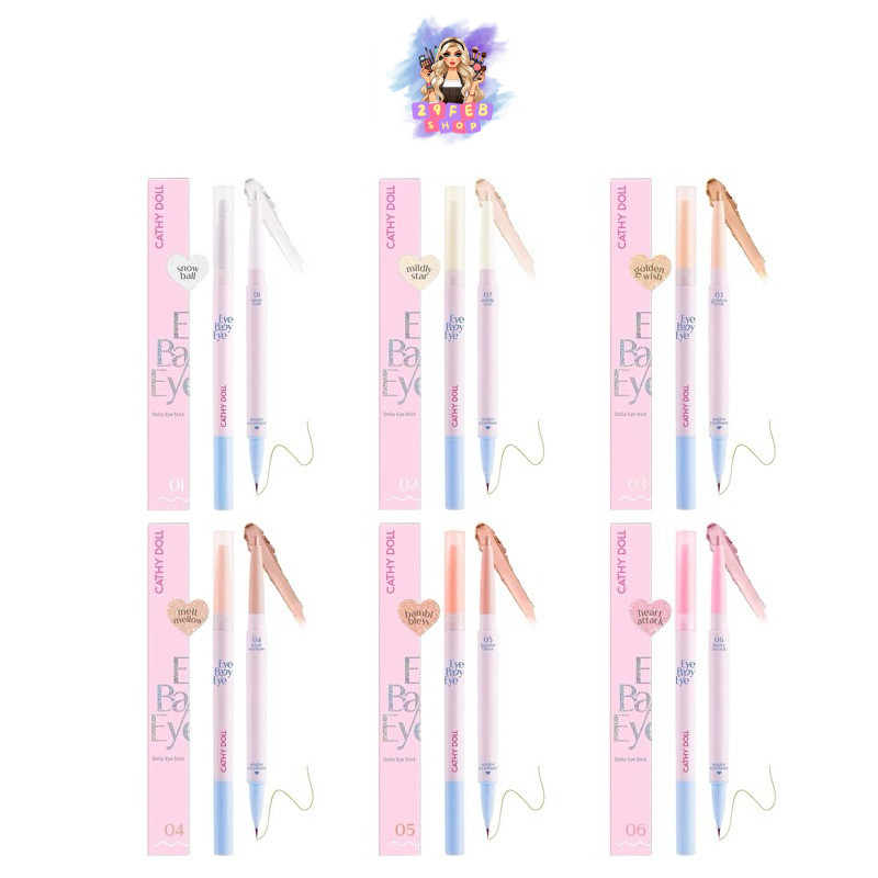 Cathy Doll Eye Baby Eye Dolly Eye Stick ปากกาดอลลี่อาย มีซิมเมอร์ 💓