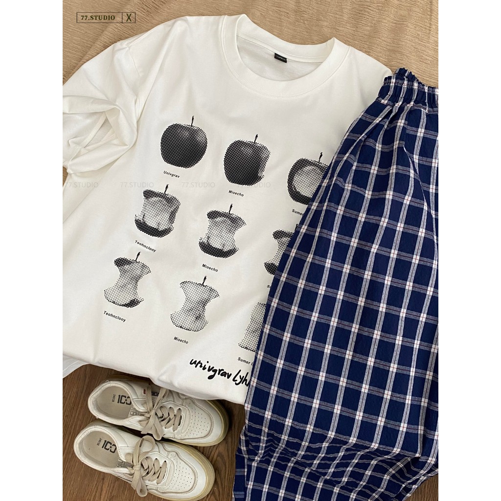 เสื้อยืด OVERSIZE T-SHIRT UNISEX แขนสั้น ผ้าฝ้าย100% ดีไซน์โบว์ สบายตัว ส่งเร็ว24ชม. สไตล์แฟชั่น ขนาด S-3XL
