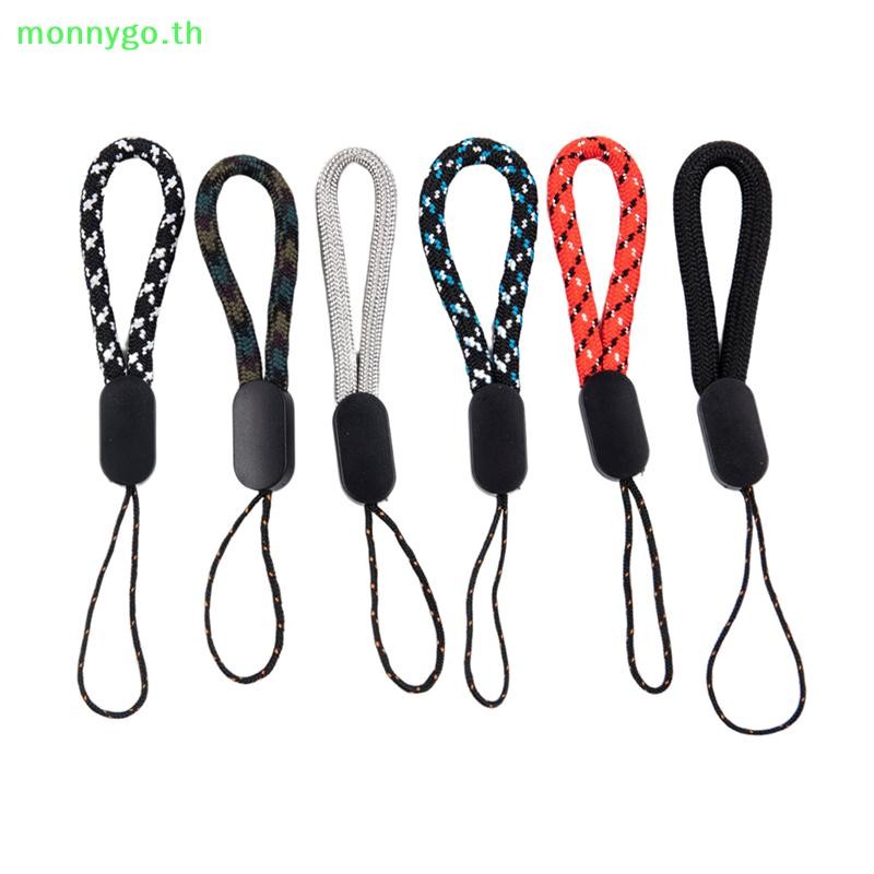 Monnygo 5 ชิ้นมือข้อมือ Lanyard String สั้น Grip Lanyard สายคล้องโทรศัพท์มือถือสําหรับ USB แฟลชไดรฟ์พวงกุญแจ TH