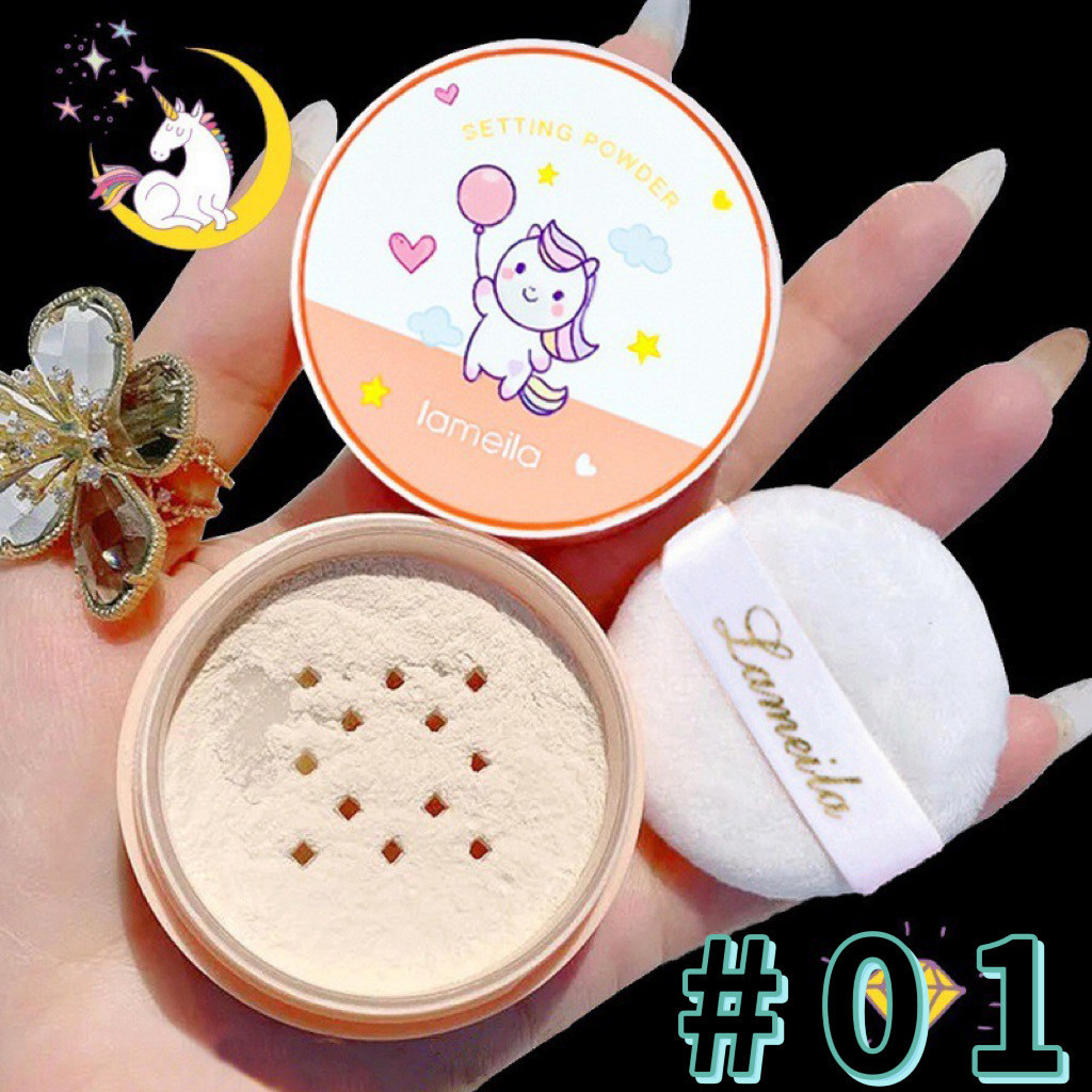 pink.girl :แป้งฝุ่นชนิดโปร่งแสง สำหรับเเต่งหน้าแป้งเจ้านาง-นุ่มและเนียน,ทำให้ผิวดูเนียนใสขึ้นFS539 - รูปที่ 7