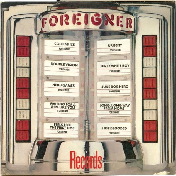 (มือสอง) FOREIGNER Records CD (ญี่ปุ่นกดไม่มีOBI)