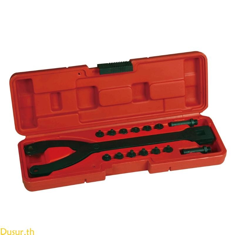 Dusur 1 2 นิ้วปรับ Variable Pin Spanner ประแจเครื่องมือ Pulley Puller Remover