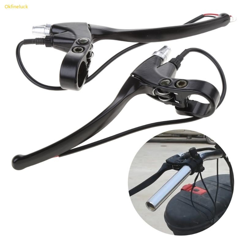 Okfi 22mm E-Bike เบรคมือจับรถจักรยานไฟฟ้าอะไหล่เบรกสําหรับจักรยานส่วนใหญ่