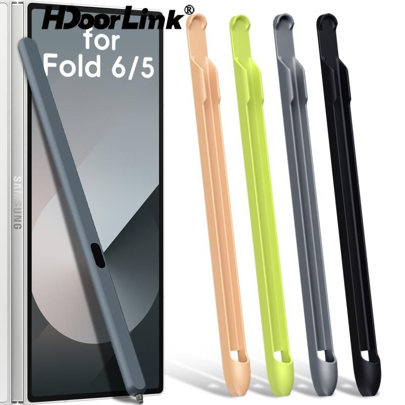 Hdoorlink ปากกาสไตลัสสําหรับ Samsung Z พับ 5 พับ 6 แท็บเล็ตแม่เหล็กไฟฟ้าปากกาสไตลัสสล็อตปากกาโทรศัพท์มือถือดินสอวาดกรณี