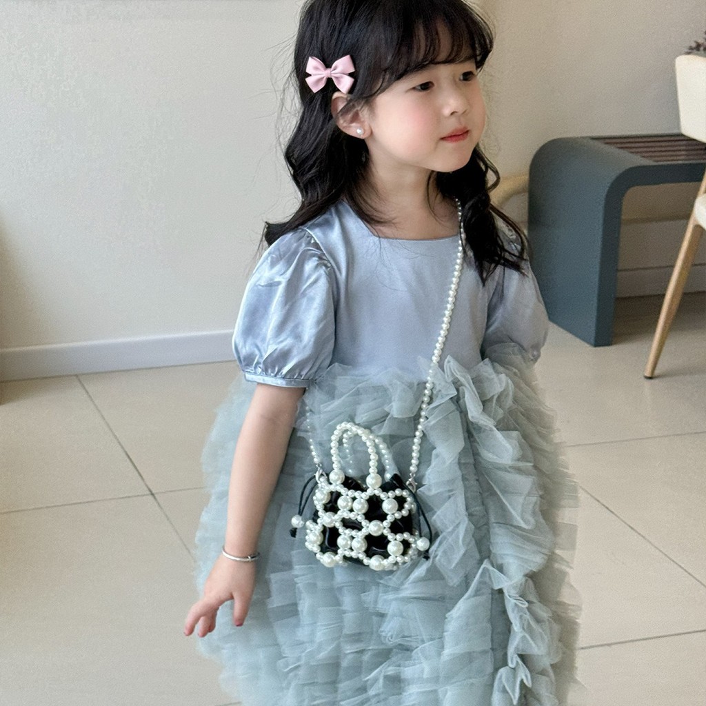 JKD.PKU-GIRLS PEARL HANDBAG