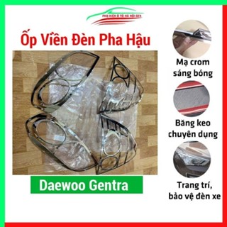 กรอบไฟหน้าหลังชุบโครเมี่ยมสําหรับ แดวู เกนทรา