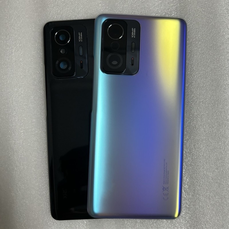 Xiaomi 11T Pro 5G/11T 5G ฝาหลังแบตเตอรี่ฝาหลังเปลี่ยนเลนส์กล้อง