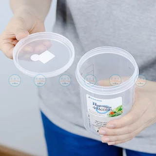 Micronware กระปุกพลาสติกมีสเกล กันแบคทีเรีย ไร้สารก่อมะเร็ง Super lock ขวดโหสเกล กระปุกกาแฟ 5631 5632 5633 5634 5635