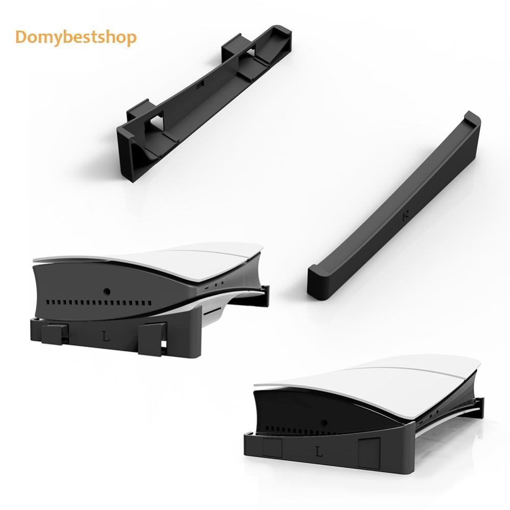 ขาตั้งแนวนอนพร้อมอุปกรณ์เสริมฐานขาตั้งด้านข้าง Mads กันลื่น Host Rack Storage Holder สําหรับ PS5 Slim Disc & Digital Edition [Domybestshop.th]
