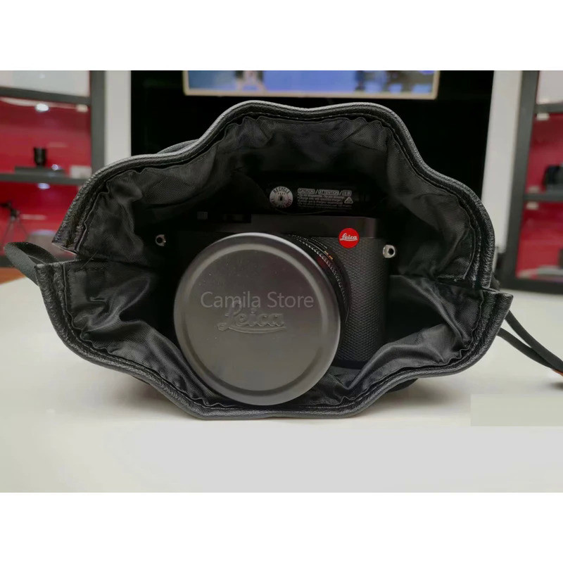 waterproof Beam Pockets Cloth Real leather Protective Bag Portable Case for leica M10 M240 Q Q3 Q2 D