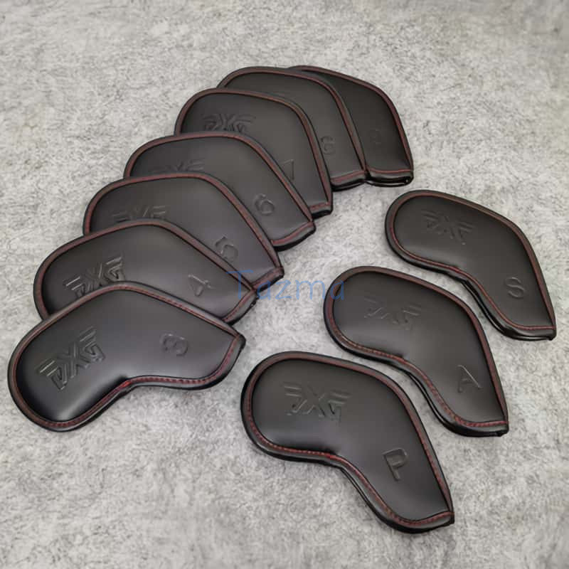 Pxg Branded Golf Club Iron Headcover (3,4,5,6,7,8,9,P,A,S) PING และ Titleist Branded Magnetic Closed