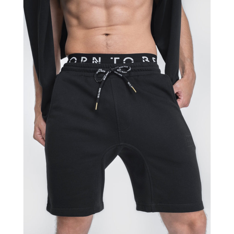 Born To Be Shorts Black